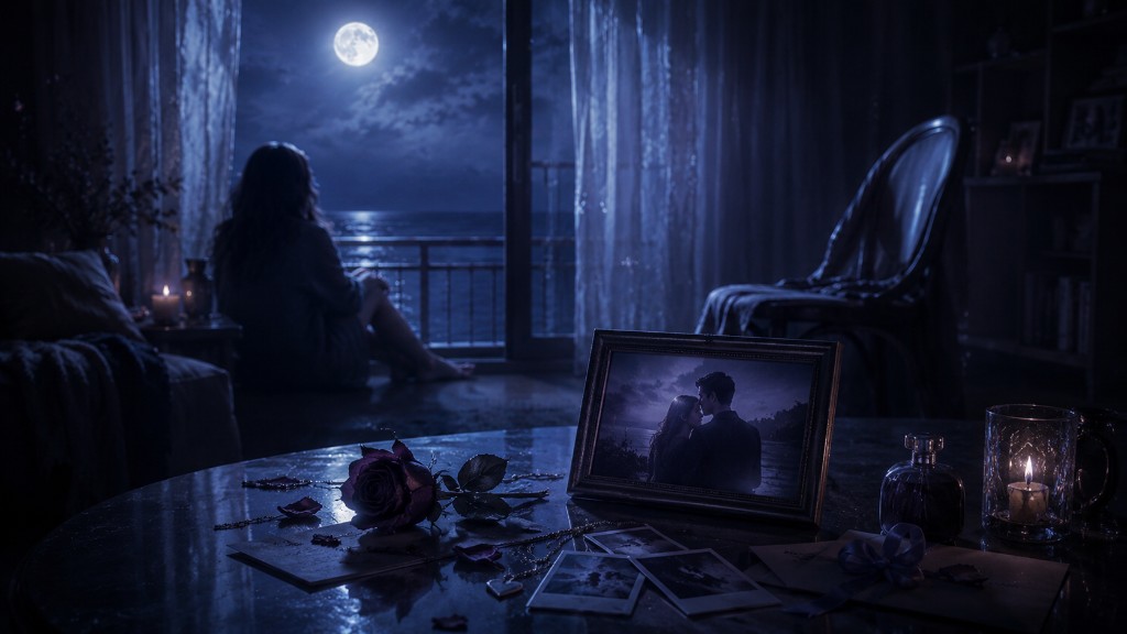 DreamVis cinematic illustration — What Does It Mean to Dream About an Ex?